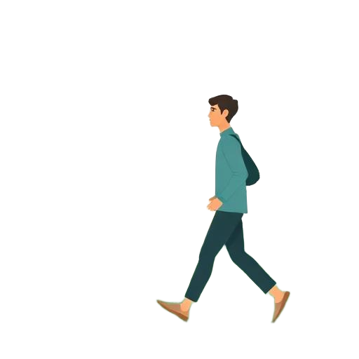 Illustration : Marche active 25 min après dîner