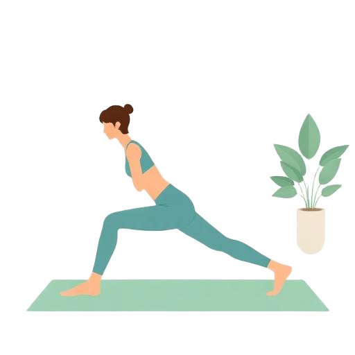 Illustration : Renforcement doux 15 min (gainage, squats)
